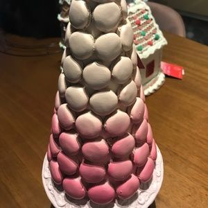 Valentines Day Macaroon Tree Cookies Two Tones Pink Adorable Final Sale